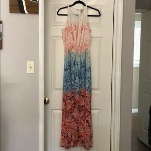 H&M maxi dress with slits on both sides